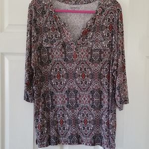 V- neck Tunic